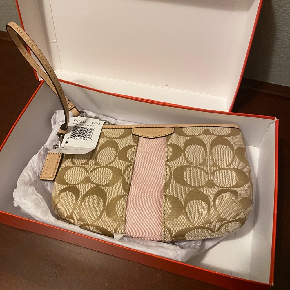 Brand New Coach Wristlet